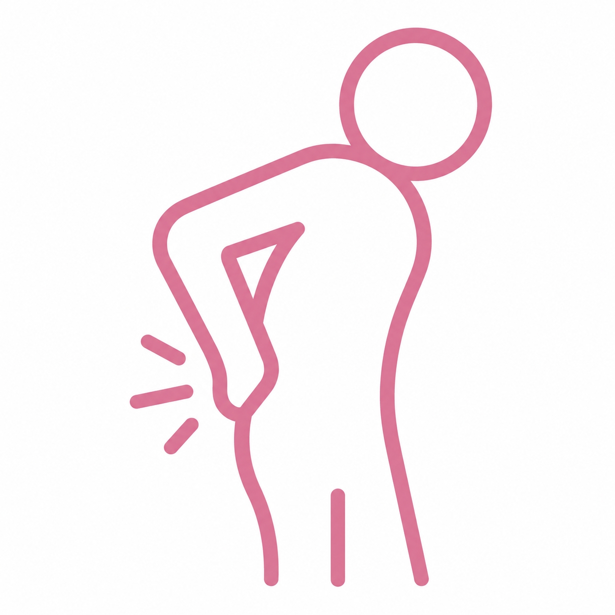 姿勢のイラスト